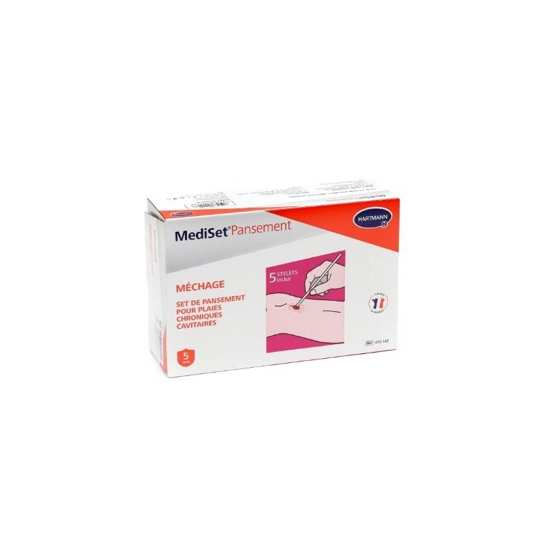 Mediset Pansement Mechage Set Plaies Cavitaire Chroniques 5