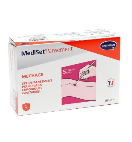 Mediset Pansement Mechage Set Plaies Cavitaire Chroniques 5