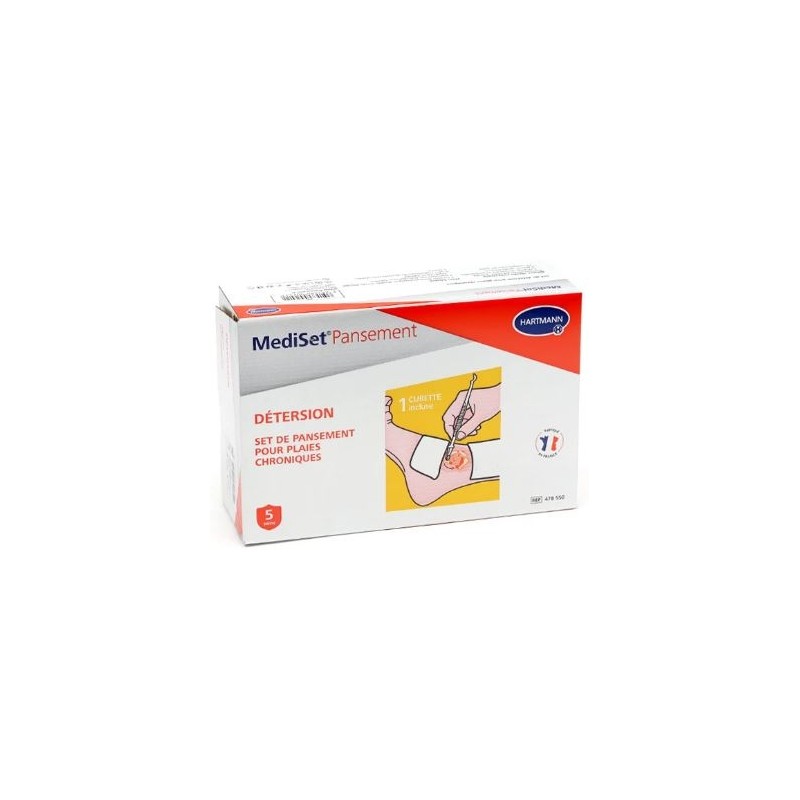 Mediset Pansement Detersion Set De Nettoyage Et De Refection 5