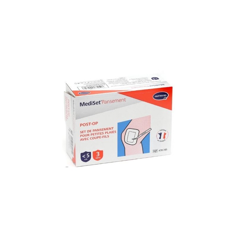 Mediset Pansement Postop Plaie Moyenne Suturee 3