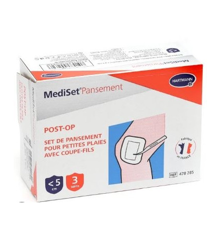 Mediset Pansement Postop Plaie Moyenne Suturee 3