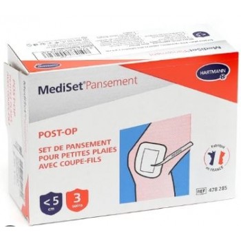 Mediset Pansement Postop Petite Plaie Suturee 3