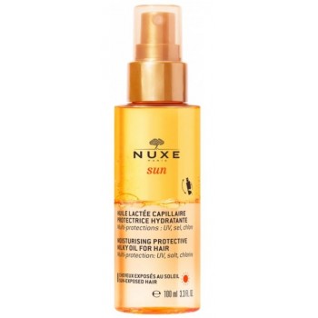 Nuxe Sun Huile Lactee Capillaire Brume Protectrice Hydratante 100ml