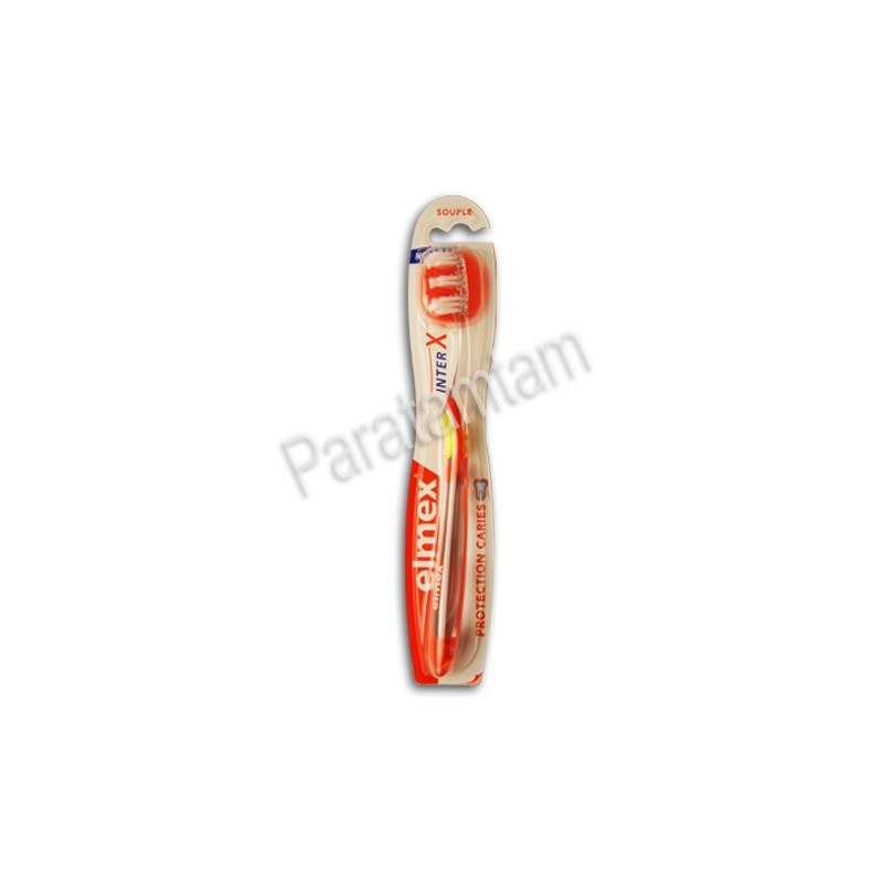 ELMEX INTER X PROTECTION CARIES BROSSE A DENT SOUPLE 1 BROSSE