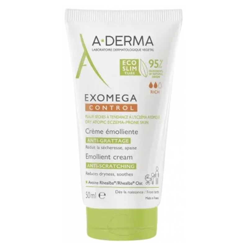 A-Derma Exomega Creme Emolliente Antigrattage 50ml