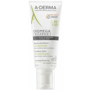 A-Derma Exomega Allergo Baume Emollient Antigrattage 200ml