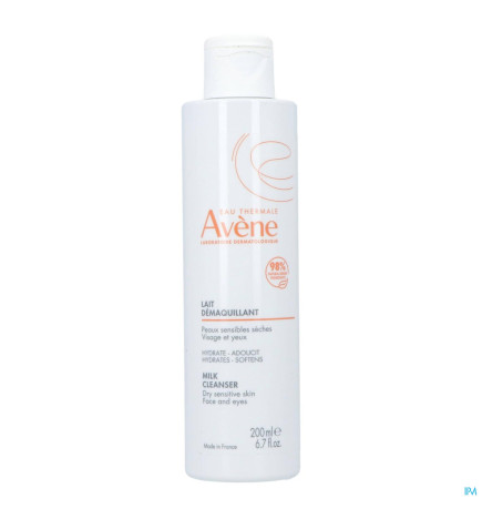 AVENE – Eau Thermale Essentiels Lait démaquillant, 200 ml