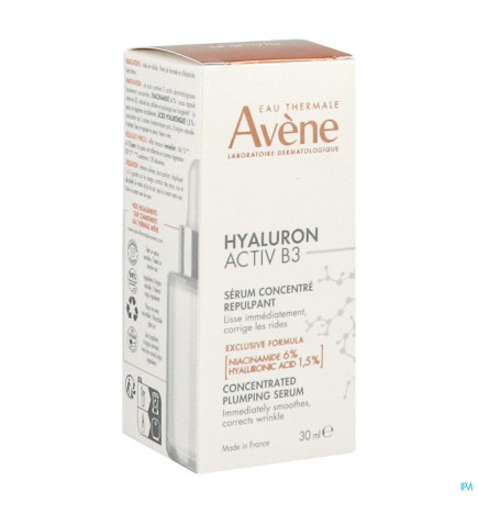 AVENE – Hyaluron Activ B3 Sérum concentré repulpant, 30 ml