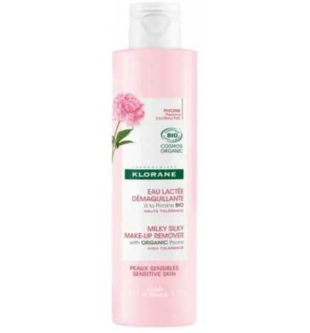 Klorane Eau Lactee Pivoine Demaquillante Bio 100ml