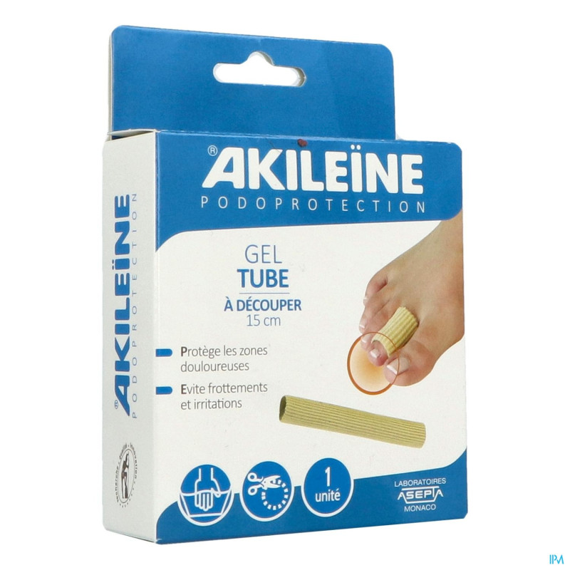 Akileine – Podoprotection gel tube à découper, 15cm Akileine – Podoprotection gel tube à découper, 15cm