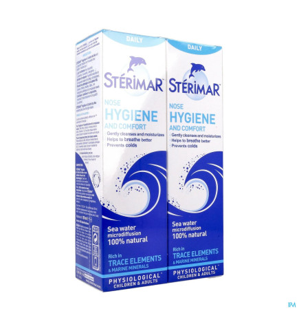 Stérimar – Hygiène Confort Nez Spray, 100 ml x2 (Offre Promo)