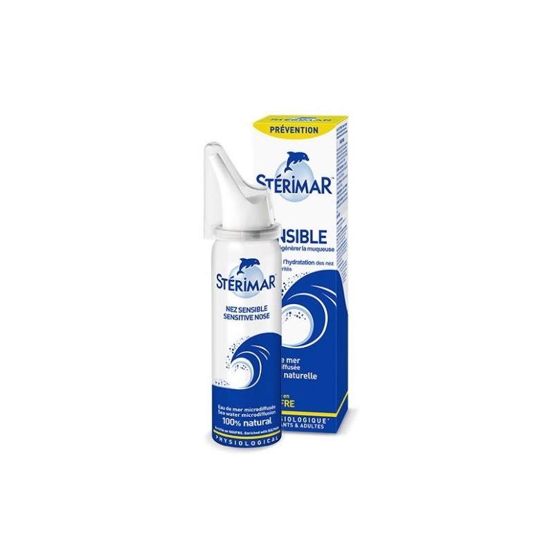 Sterimar Soufre Nez Sensible Solution Nasale 100ml