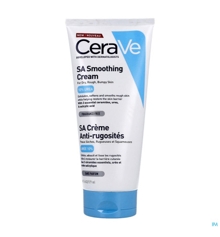 Cerave – SA crème anti-rugosités, 177 ml