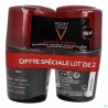 Vichy Homme Deodorant Cc 96h Roll On 50ml X2