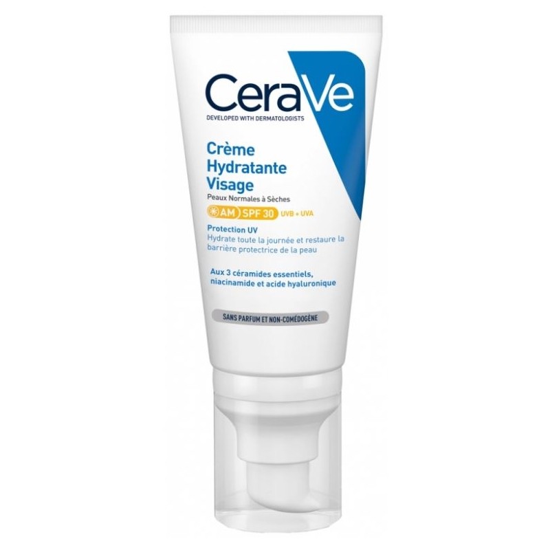 Cerave Creme Hydratante Visage Spf30 52ml