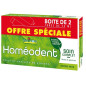 Boiron – Homéodent soin complet dents et gencives, dentifrice chlorophylle, pâte, 75 ml x2