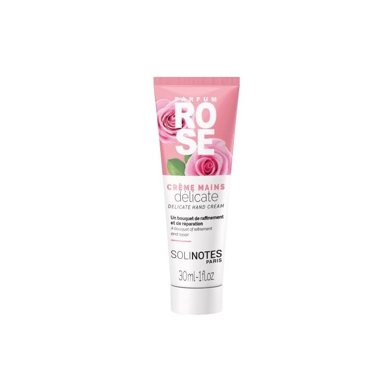 Solinotes Creme Mains Rose 30ml