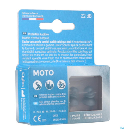 Quies – Moto Protection Auditive 2