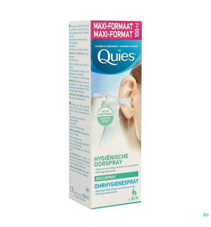Quies – Docuspray Hygiene Oreille S/gaz Spray 100ml