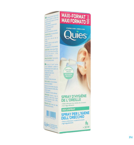 Quies – Docuspray Hygiene Oreille S/gaz Spray 100ml