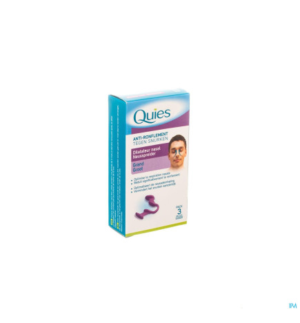 Quies – A/ronflement Dilatateur Nasal Grande 1