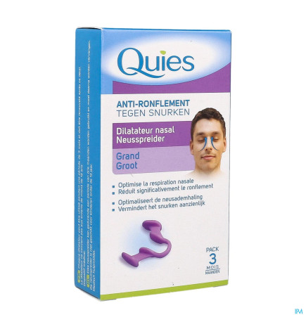 Quies – A/ronflement Dilatateur Nasal Grande 1