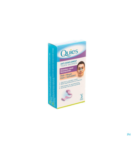 Quies – A/ronflement Dilateur Nasal Petit/moyen 1