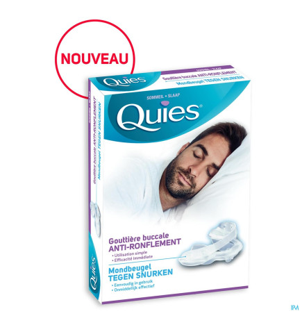 Quies – Gouttiere Buccale Antironflement