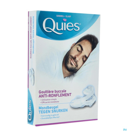 Quies – Gouttiere Buccale Antironflement