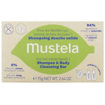 Mustela Shampooing Douche Solide 75g