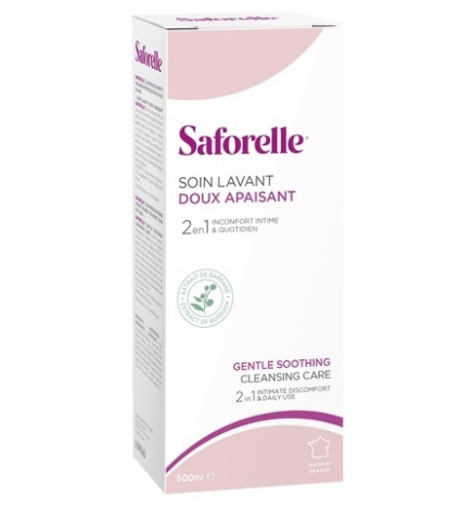 Saforelle – Soin lavant doux, 500 ml