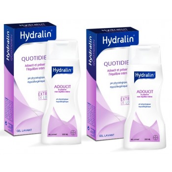 Hydralin Quotidien (Apaisa)  Gel Lavant 2 x 200 ml