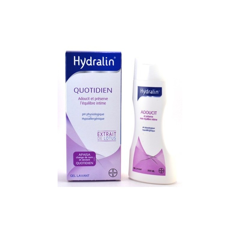 Hydralin Quotidien (Apaisa)  Gel Lavant 200 ml