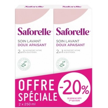 Saforelle Savon Liquide 2 X 250 ml