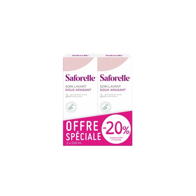 Saforelle Savon Liquide 2 X 250 ml