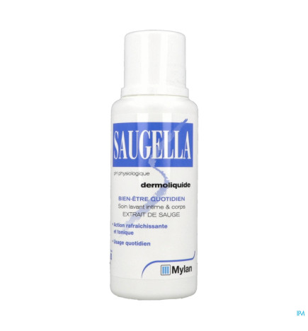 Saugella – Ligne Bleu Dermoliquide, 250 ml