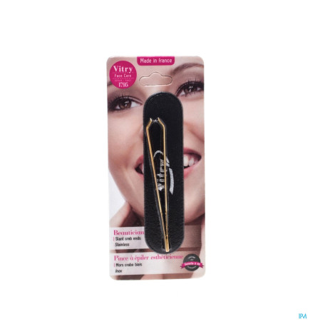 Vitry – Prestige Pince Épiler Crabe Doré (4021)