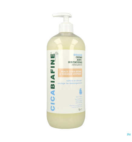 Biafine – CicaBiafine – Crème douche anti-irritations hydratante, 1 l