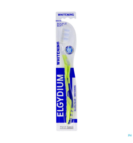Elgydium – blancheur, brosse à dents, souple