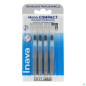 Inava – mono compact, brossettes gris, x4