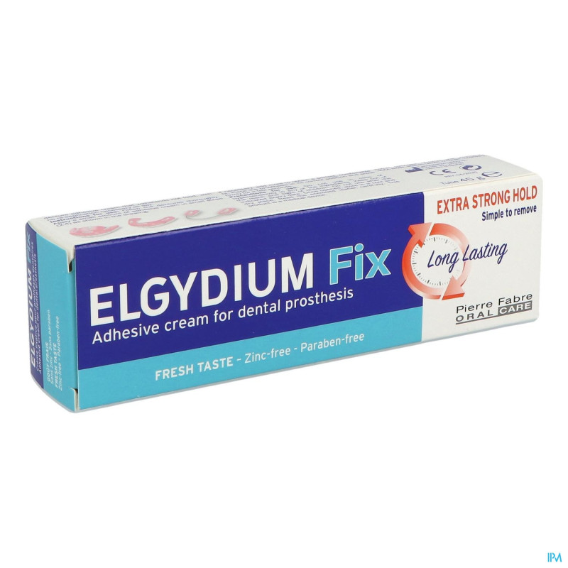 Elgydium Fix, crème fixative extraforte goût frais, 45 g — free download