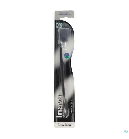 Inava – Total Black, brosse à dents
