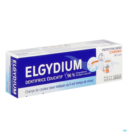 Elgydium – kids, gel dentifrice chrono timer, 50 ml