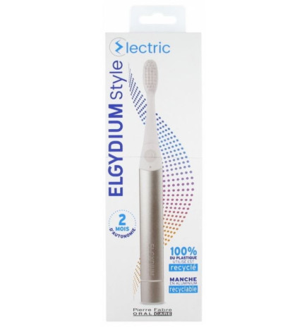 Elgydium Style Brosse A Dents Electrique Silver