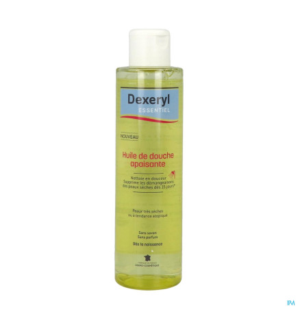 Dexeryl – essentiel huile de douche apaisante, 200 ml