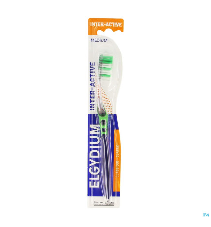 Elgydium – Interactive, brosse à dents medium
