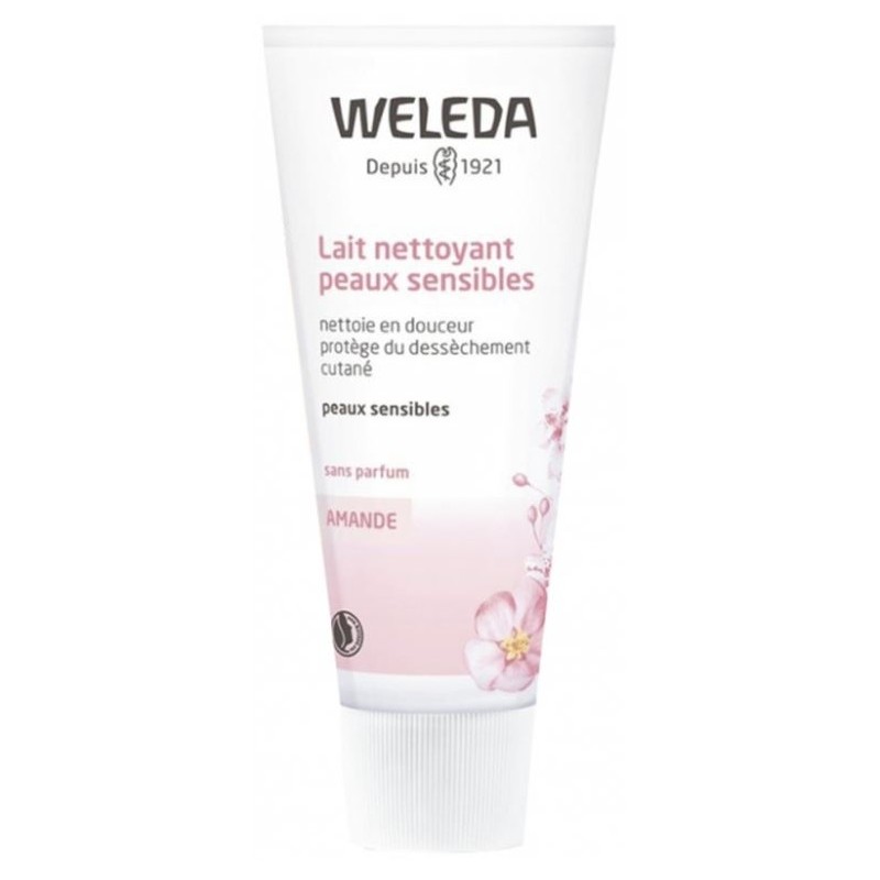 Weleda Amande Lait Nettoyant Confort Bio 75ml