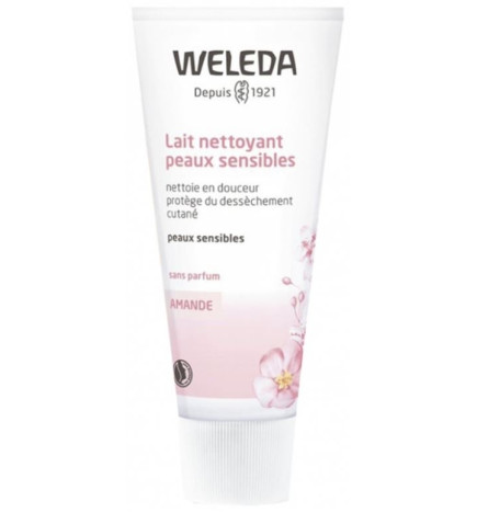 Weleda Amande Lait Nettoyant Confort Bio 75ml