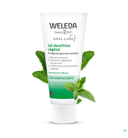 Weleda – Dentifrice Gel Végétal, 75 ml x2