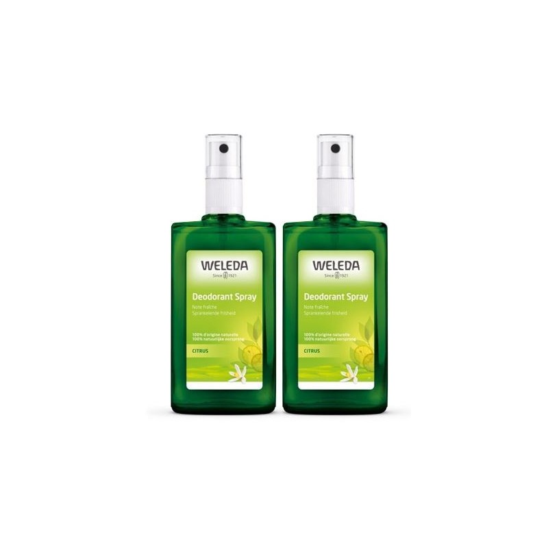 Weleda Citrus Deodorant Spray 100ml X2